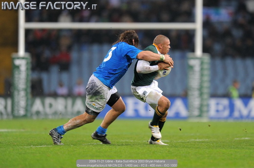 2009-11-21 Udine - Italia-Sud Africa 2003 Bryan Habana